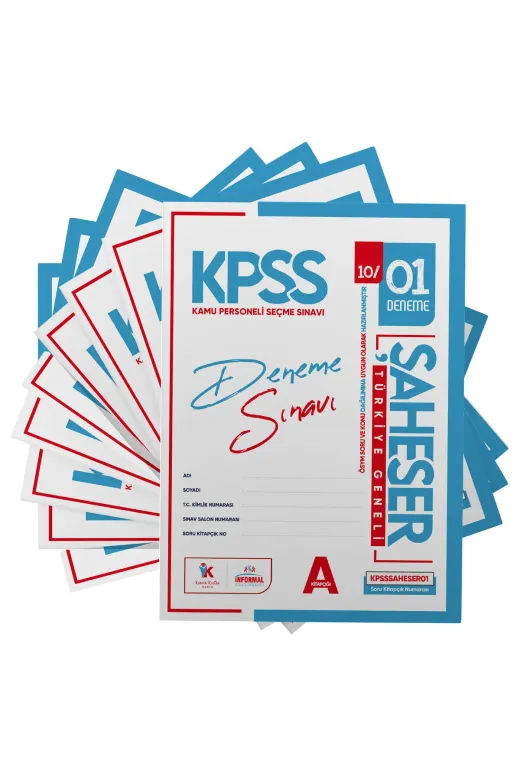 İnformal Yayınları kpss10lu 2026 Kpss Gygk Şaheser Türkiye Geneli Kurumsal 10Lu Dijital Çözümlü Paket Deneme