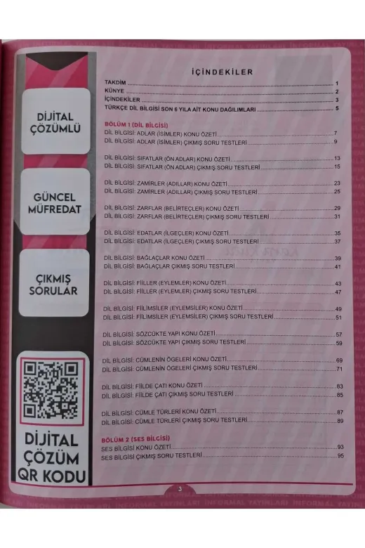 İnformal Yayınları KPSSDIL4044 Kpss Türkçenin Kara Kutusu Dil Bilgisi Konu Özetli Dijital Çözümlü Çıkmış Soru Bankası