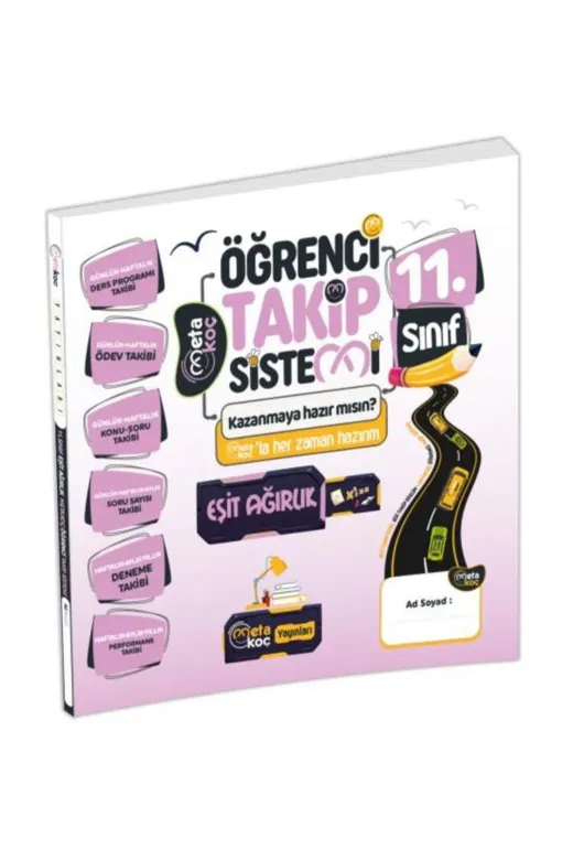 İnformal Yayınları METAKOC11SINIFtmTKPEA4046Y 2026 11.sınıf Eşit Ağırlık-Tm Öğrenci Takip Sistemi (40 Haftalık, Detaylı, Konu Soru Video Takip)