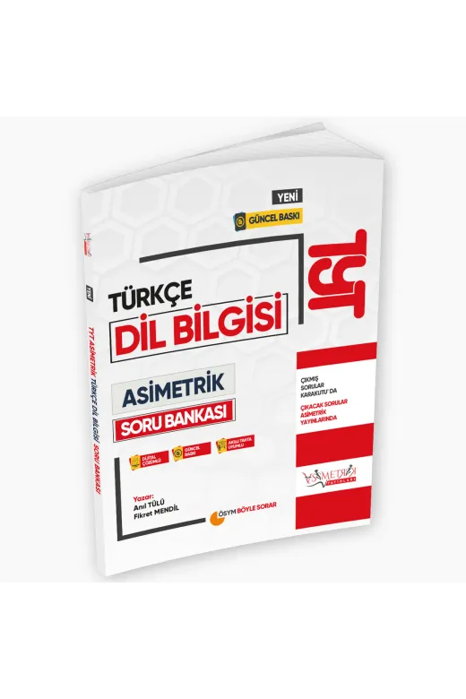 İnformal Yayınları TYTDIL2021 2025 Yks-Tyt Türkçe Asimetrik Dil Bilgisi Özgün Soru Bankası Yeni Nesil D. Çözümlü Asimetrik Yayın