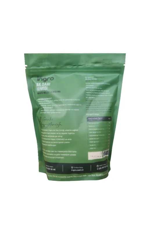 İngro 396995414 Glutensiz Ak Darı İrmiği 600 G
