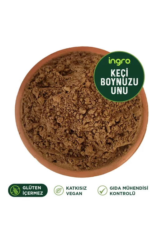 İngro KBU00250 Glutensiz Keçiboynuzu (Harnup) Unu 700 G