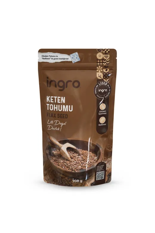 İngro KTT01000 Glutensiz Keten Tohumu 700 G