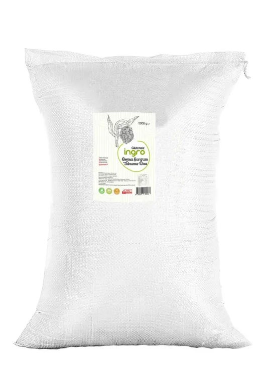 İngro SRU05000 Ingro Glutensiz Beyaz Sorgum Tohumu Unu 10000 G