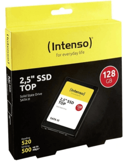 Intenso 128GB 2.5" SATA SSD (520/500 MB/s, 3812430)