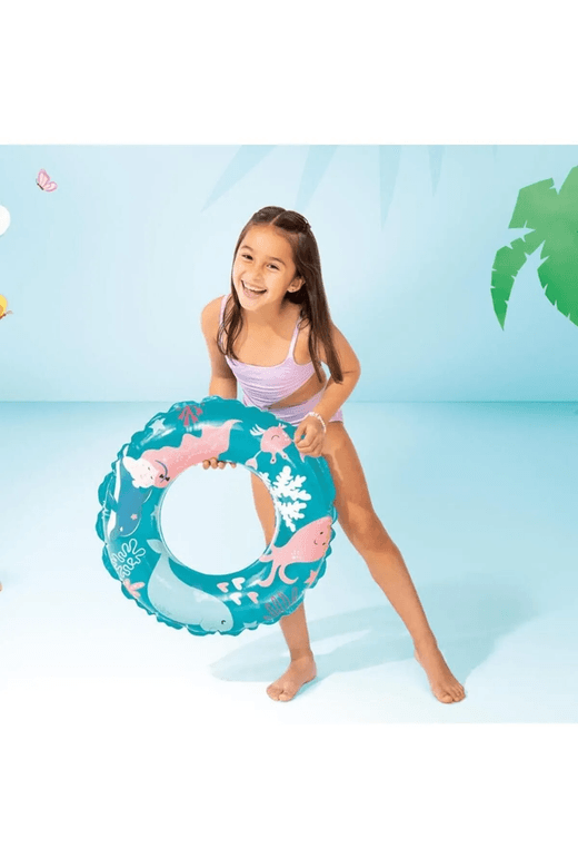 İntex 59242 Deniz Canlıları Desenli Can Simidi 61 Cm
