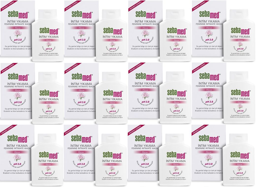 İntim Likit 200ML (Genital Bölge Temizleyici) (12 Li Set)