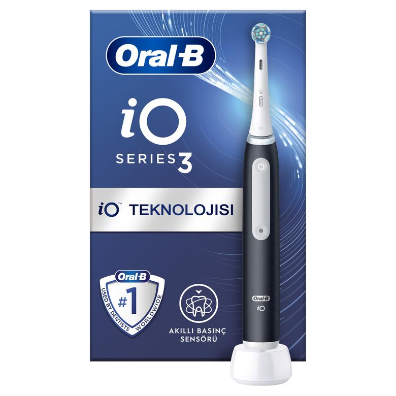 iO 3. Io 3 Şarjlı Diş Fırçası Siyah