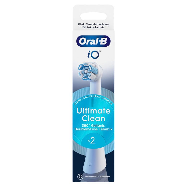 Io Ultimate Clean Beyaz Diş Fırçası Yedek Başlığı 2 Adet
