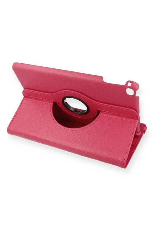 iPad Mini 4 Kılıf 360 Tablet Deri Kılıf - Pembe
