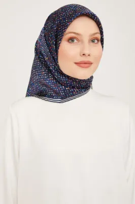 İpek Eşarp 9013d-10 - 2023 Kış Ipek Twill