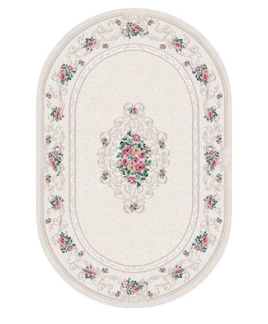 İpek Latex Oval Kaymaz Taban Halı-150x230