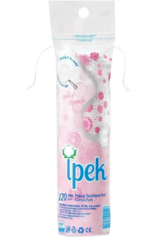 İpek Pamuk 8691275010196 Ipek Makyaj Temizleme Pedi 70 Ad,