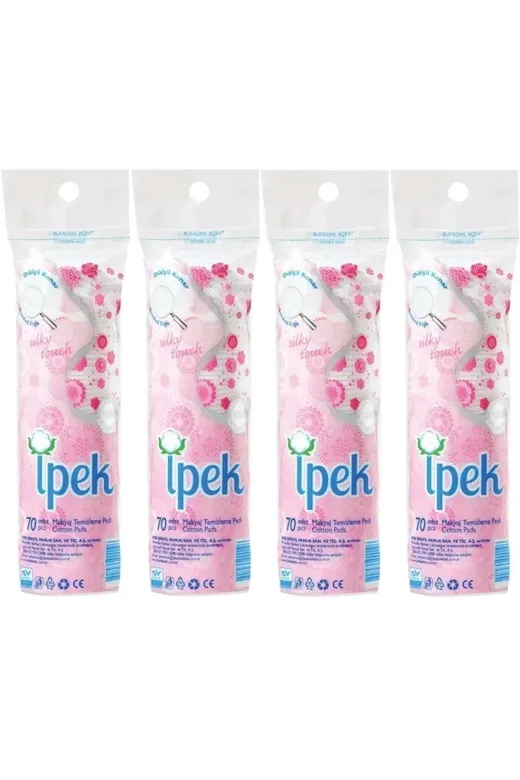 İpek TYB8V2KXI7LZMBRV38 Makyaj Temizleme Pedi 280 Adet (4Pk*70)