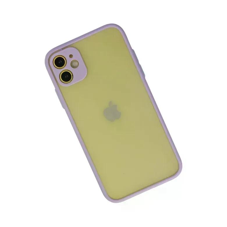 İphone 11 Kılıf Montreal Silikon Kapak - Mor