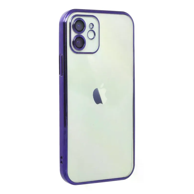 iPhone 11 Kılıf Razer Lensli Silikon - Mor