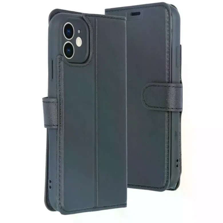 İphone 11 Kılıf Trend S Plus Kapaklı Kılıf - Siyah