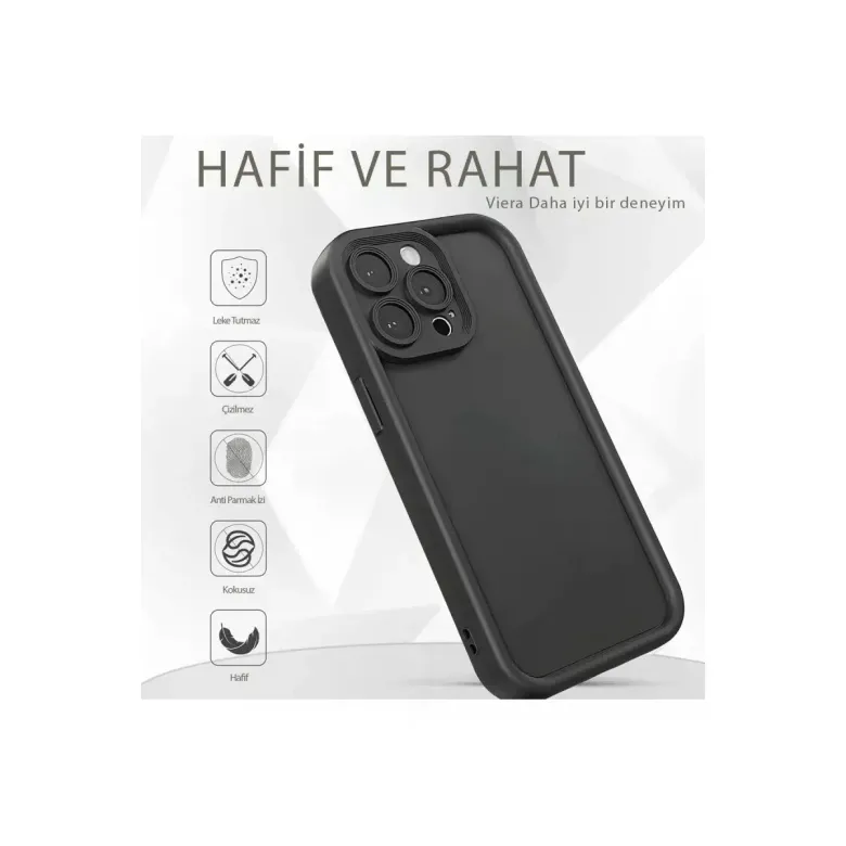 İphone 11 Kılıf Viera Silikon - Kahverengi