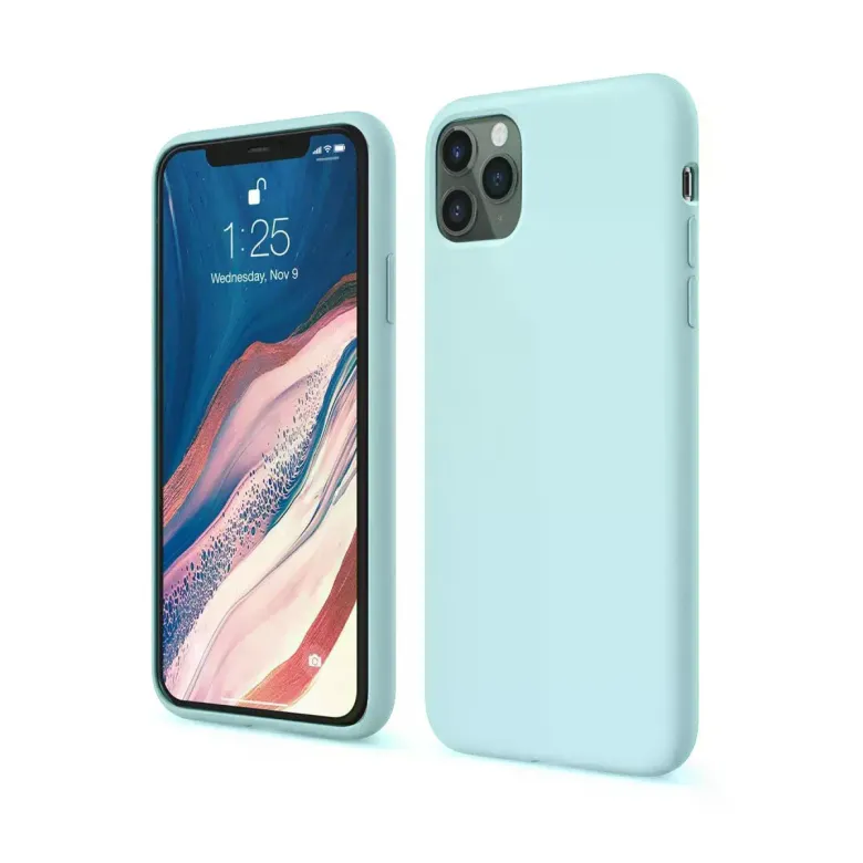 İphone 11 Pro Kılıf First Silikon - Turkuaz