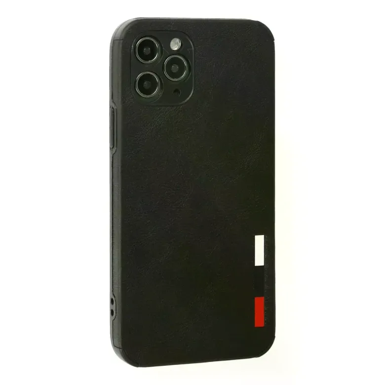 iPhone 11 Pro Kılıf Loop Deri Silikon - Siyah