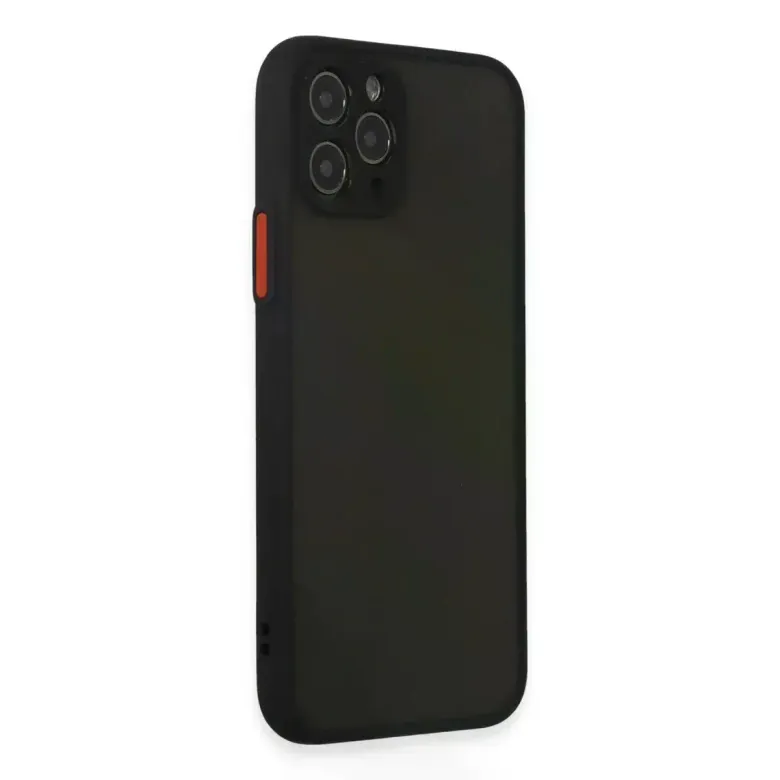 İphone 11 Pro Kılıf Montreal Silikon Kapak - Siyah
