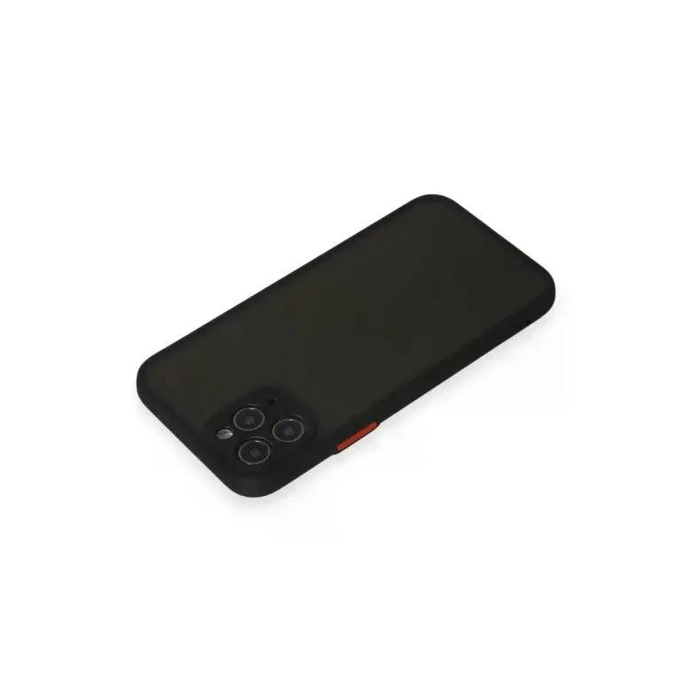 İphone 11 Pro Kılıf Montreal Silikon Kapak - Siyah