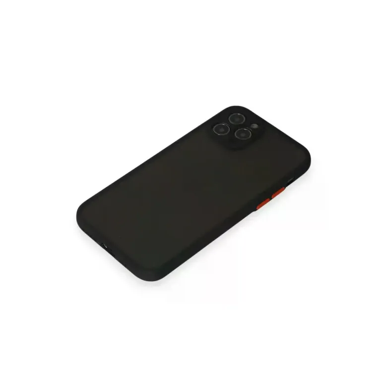 İphone 11 Pro Kılıf Montreal Silikon Kapak - Siyah