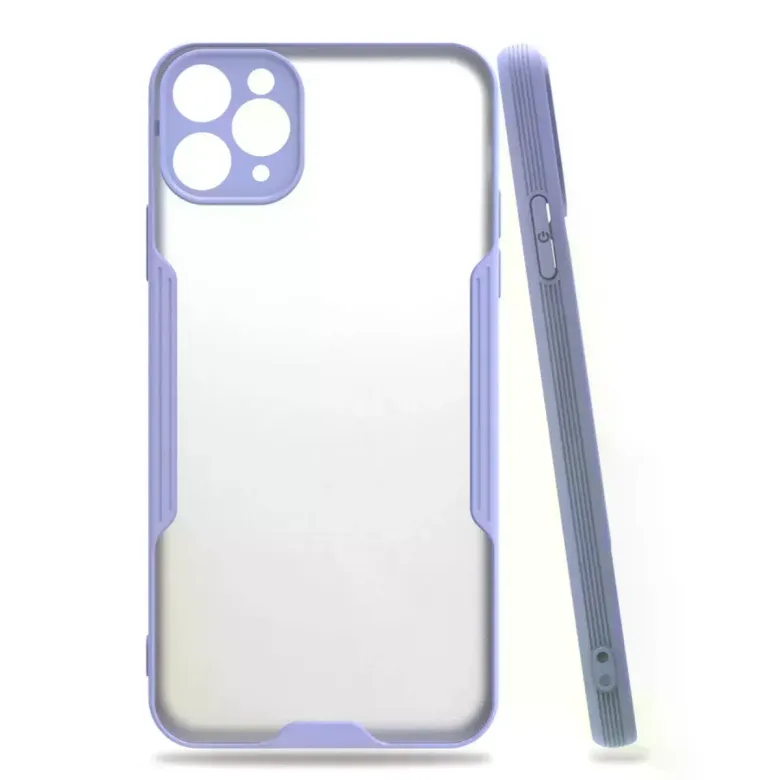 İphone 11 Pro Kılıf Platin Silikon - Lila