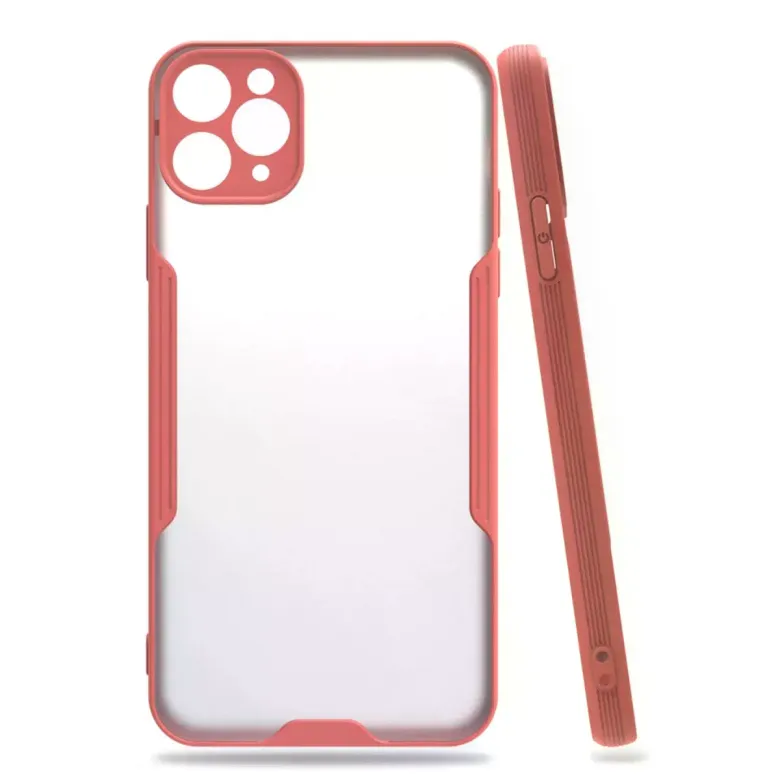 İphone 11 Pro Kılıf Platin Silikon - Pembe