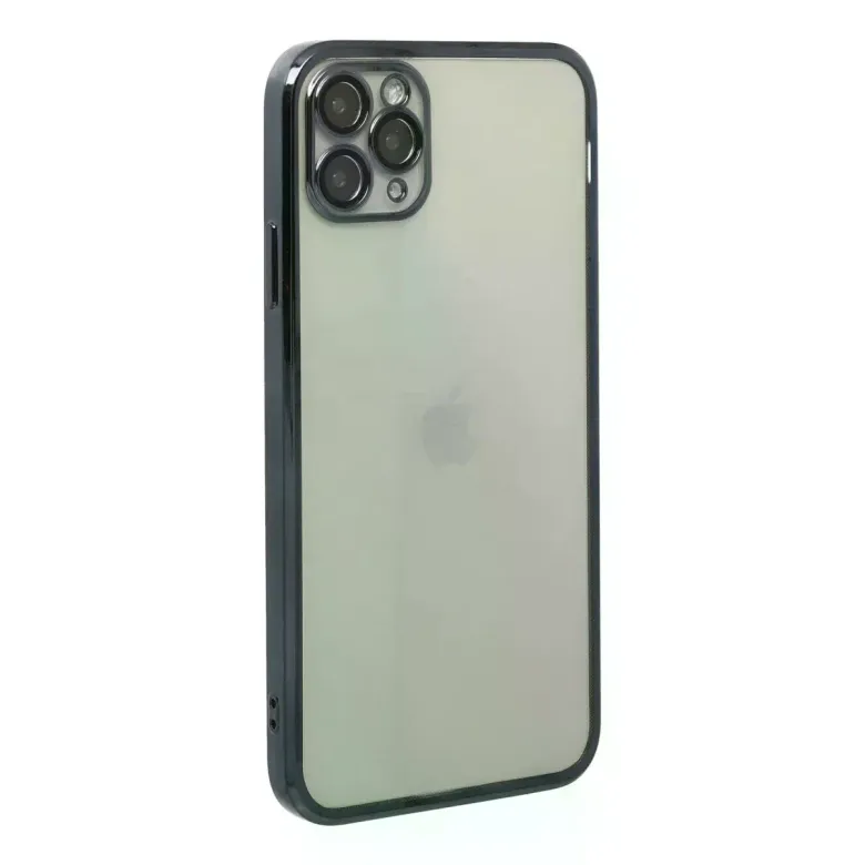 iPhone 11 Pro Kılıf Razer Lensli Silikon - Siyah