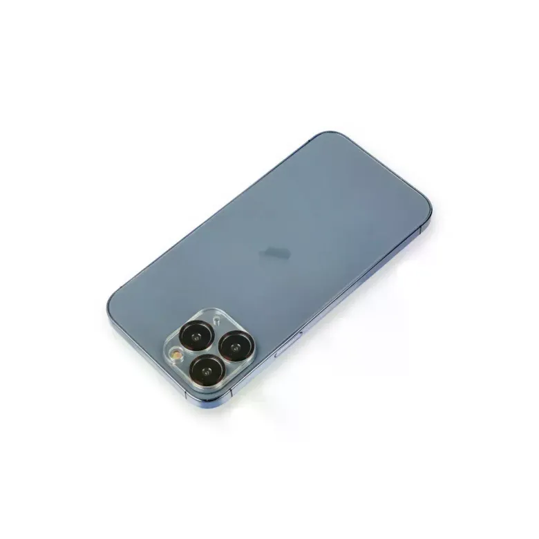 İphone 11 Pro Max Metal Kamera Lens Koruma Cam - Siyah