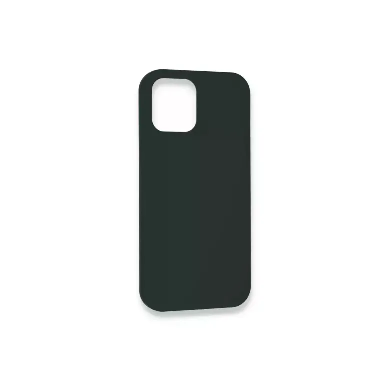 İphone 12 Kılıf Lansman Legant Silikon - Koyu Yeşil