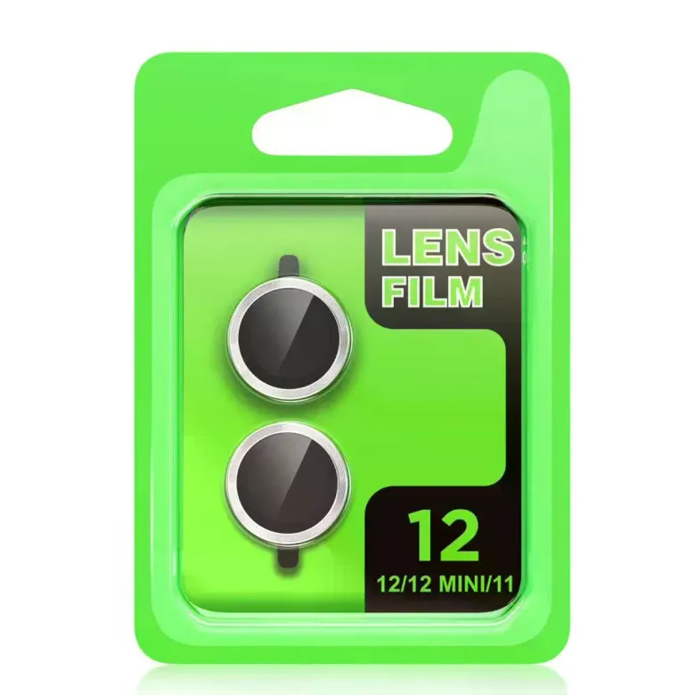 İphone 12 Mini Raze Metal Kamera Lens - Mavi