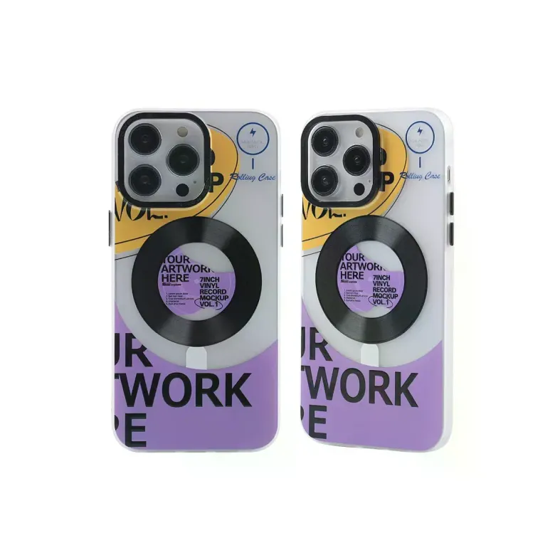 İphone 12 Pro Max Kılıf Apollo Magneticsafe Desenli Kapak - Apollo Şeffaf - 6