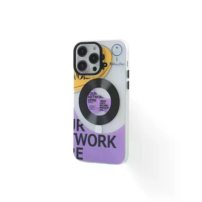 İphone 12 Pro Max Kılıf Apollo Magneticsafe Desenli Kapak - Apollo Şeffaf - 6