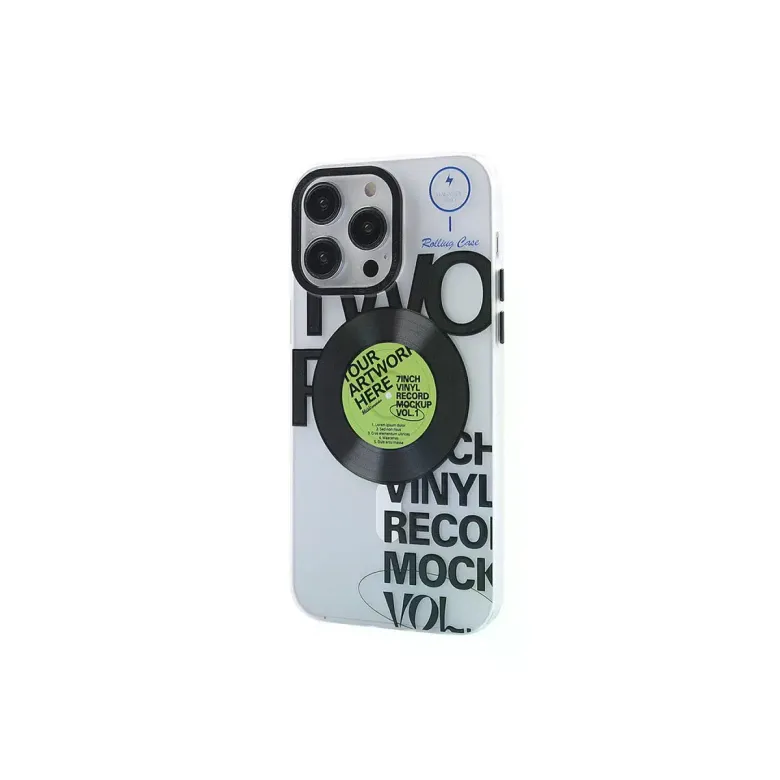 İphone 12 Pro Max Kılıf Apollo Magneticsafe Desenli Kapak - Apollo Şeffaf - 5