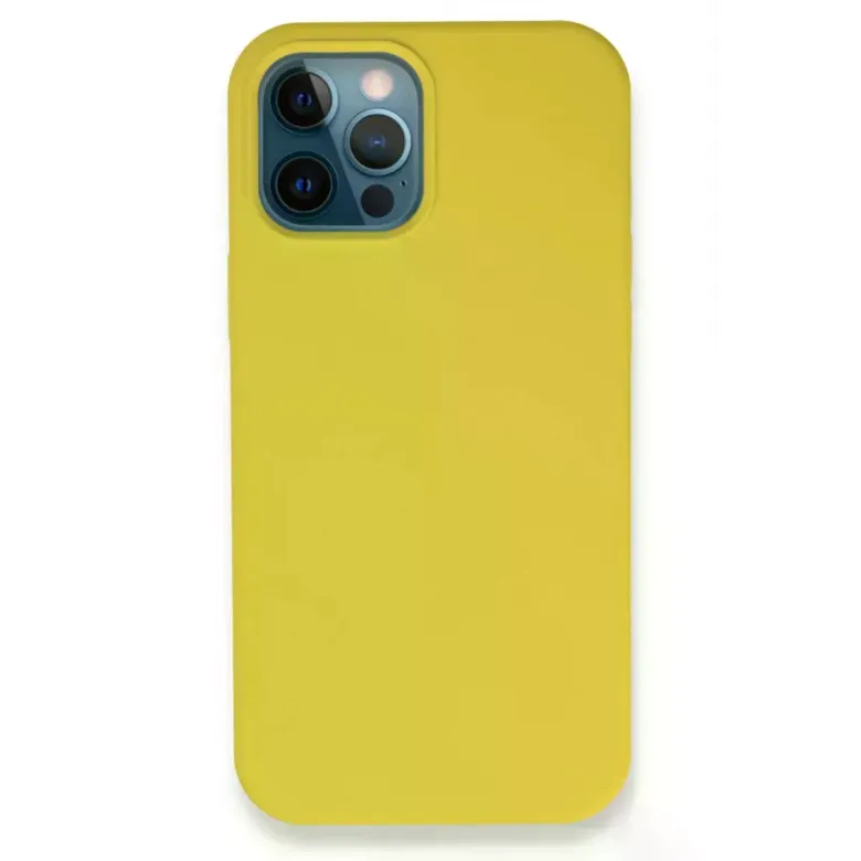 İphone 12 Pro Max Kılıf Lansman Legant Silikon - Bordo