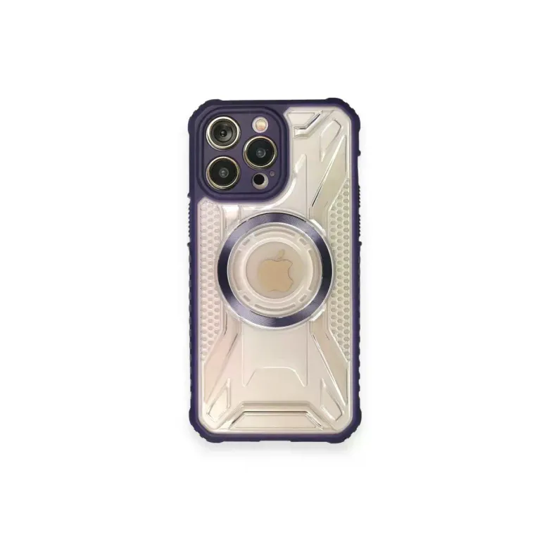 iPhone 12 Pro Max Kılıf Prag Magneticsafe Kapak - Derin Mor