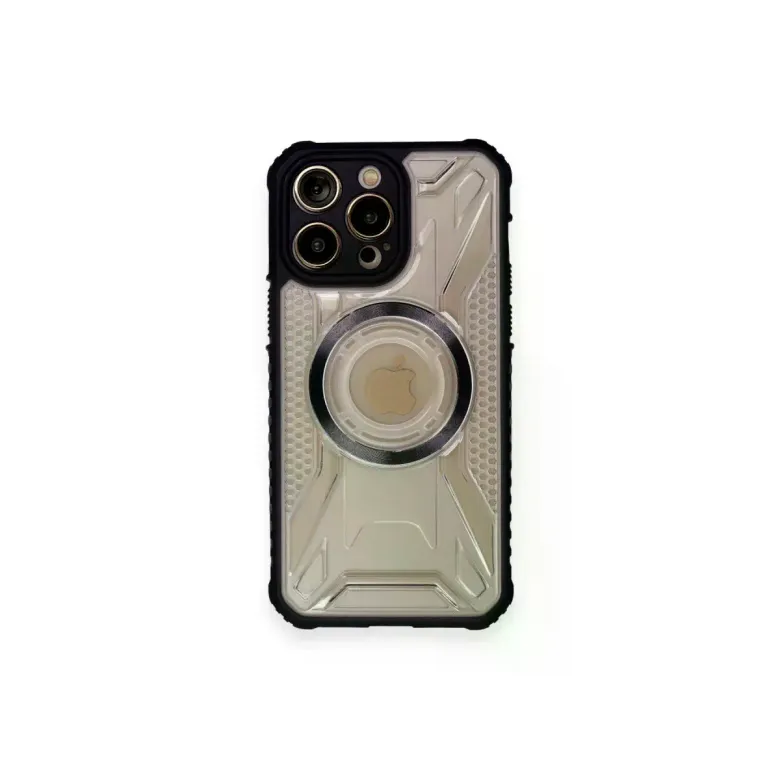 iPhone 12 Pro Max Kılıf Prag Magneticsafe Kapak - Siyah