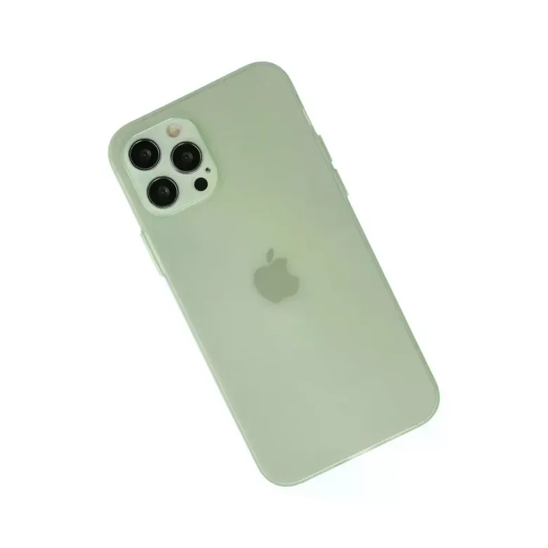 iPhone 12 Pro Max Kılıf Puma Silikon - Açık Yeşil