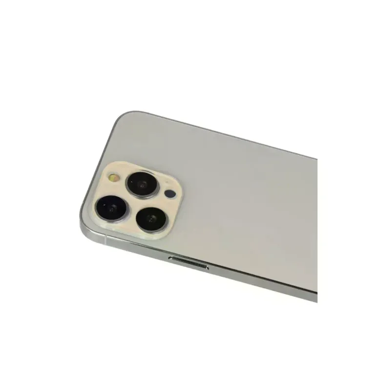 İphone 12 Pro Rainbow Kamera Lens Koruma Cam - Gold