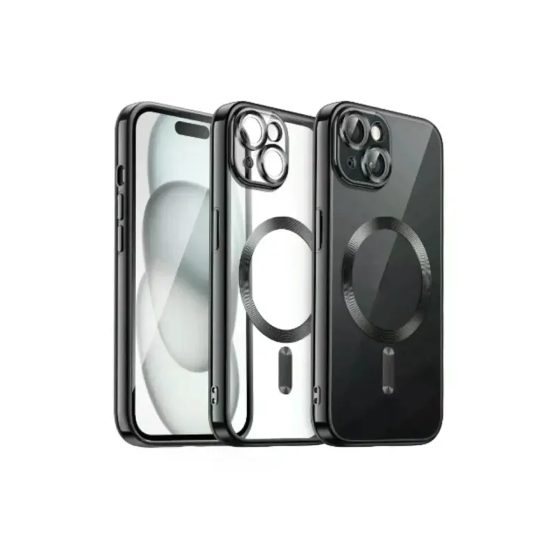 iPhone 13 Kılıf Kross Magneticsafe Kapak - Siyah