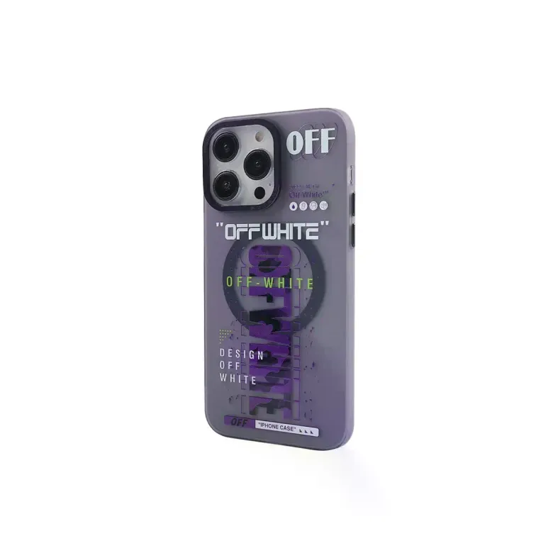 İphone 13 Pro Kılıf Apollo Magneticsafe Desenli Kapak - Apollo Mor - 3