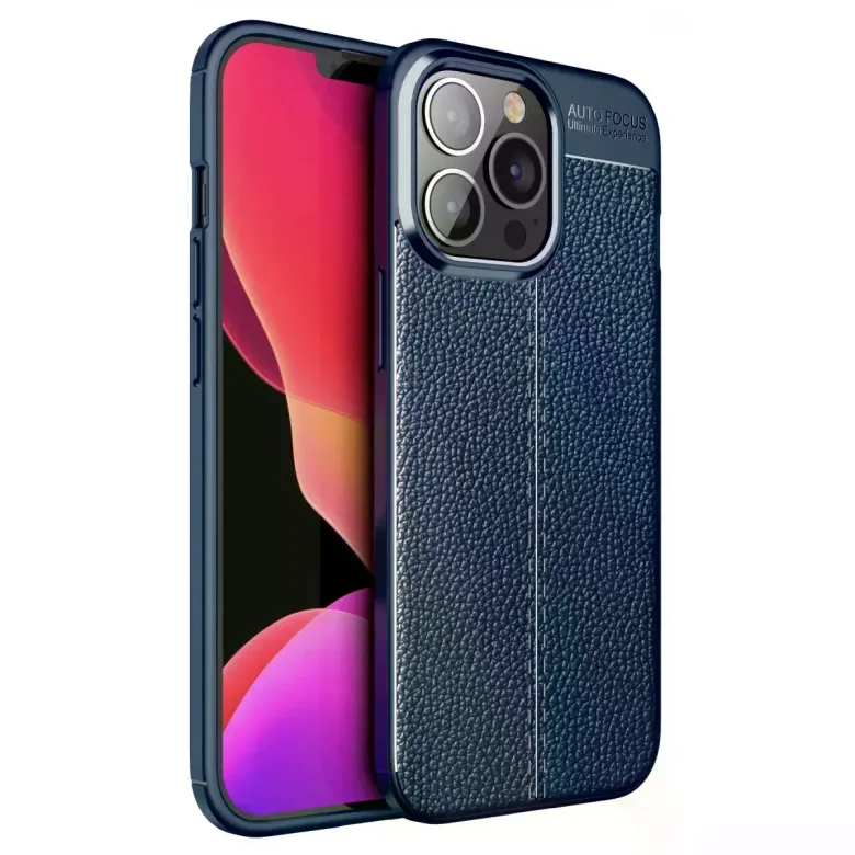 iPhone 13 Pro Kılıf Auto Focus Kapak - Lacivert