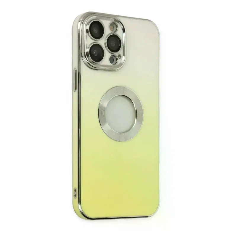 iPhone 13 Pro Kılıf Best Silikon - Sarı