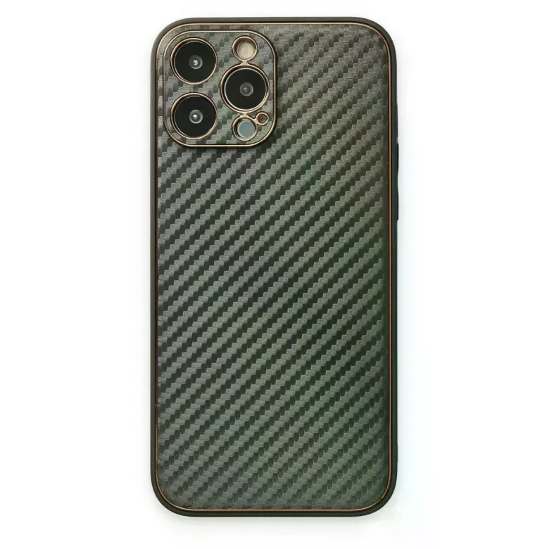 İphone 13 Pro Kılıf Coco Karbon Silikon - Füme