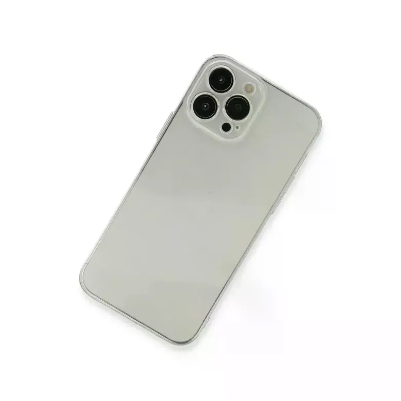 İphone 13 Pro Kılıf Fly Lens Silikon - Şeffaf