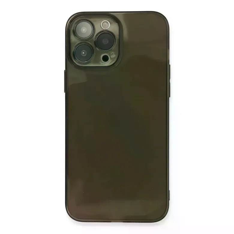 İphone 13 Pro Kılıf Fly Lens Silikon - Siyah