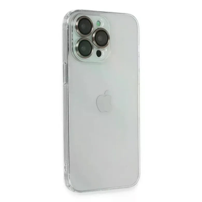 iPhone 13 Pro Kılıf Luko Lens Silikon -Yeşil