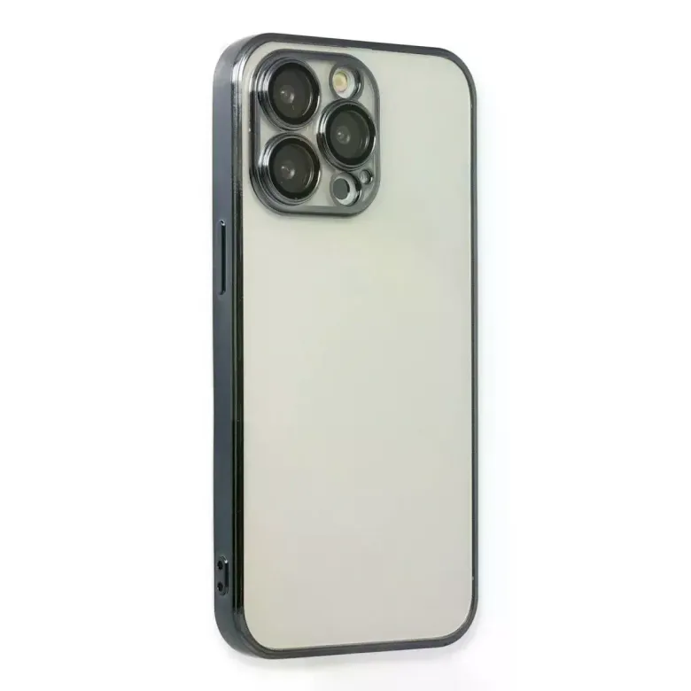 İphone 13 Pro Kılıf Razer Lensli Silikon - Siyah